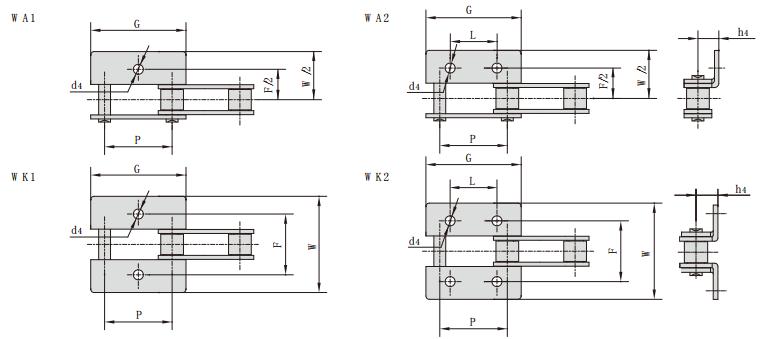 <font color='red'>C2080</font>HWK2_雙節(jié)距輸送鏈彎板